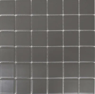Produktbild von Mosaikfliese Keramik grau metall matt Fliesenspiegel Küchenrückwand MOS16B-0211