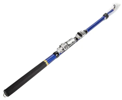 Obrázek produktu pro Mini sklolaminátový teleskopický ultralehký castingový prut na mořské rybaření (1,8 m)