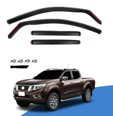 Produktbild von Satz aus 4 Windabweisern für Nissan Navara (D23) – 2014–2025