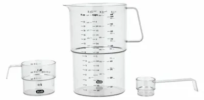 Obrázek produktu pro Rosti 0025894, 1 l, g, ml, oz, Styren-akrylonitril (SAN), Průhledná, 149 mm, 103 mm