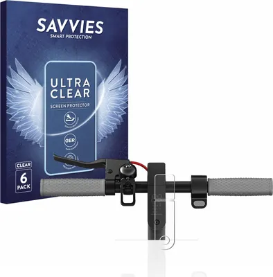 Produktbild von 6x Für Xiaomi Mi 1S / Mi M365 / Mi Pro 2 Schutzfolie Savvies Displayschutz Display Schutz Folie Klar Transparent