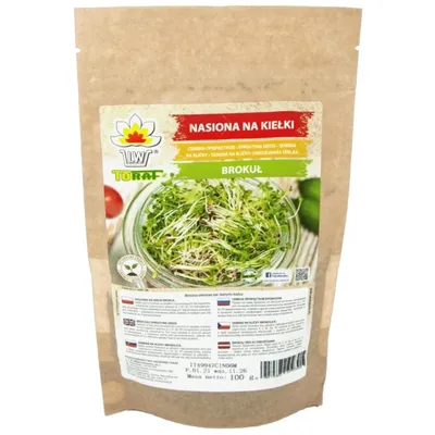 Image de Brocoli - graines à germer 100 g BIOMISKA