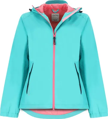 Produktbild von Dry Fashion Damen Funktionsjacke Spiekeroog - Fahrradjacke Türkis, Größe 52