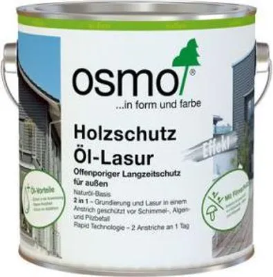 Produktbild von Osmo Holzschutz Öl-Lasur Effekt Graphitsilber 2,50 l - 12100243