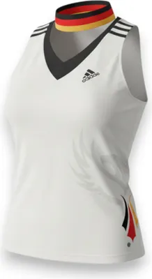 Produktbild von Adidas Damen Deutschland Germany Tank Shirt Tee Deutschland Fan-Shirt L