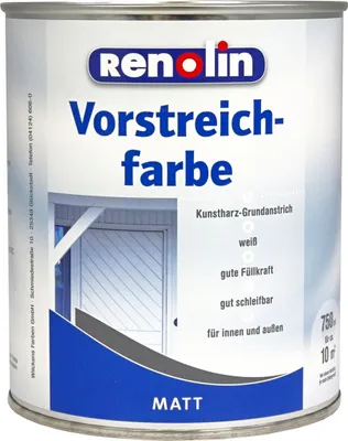 Produktbild von Renolin Vorstreichfarbe matt, 750 ml, Weiß