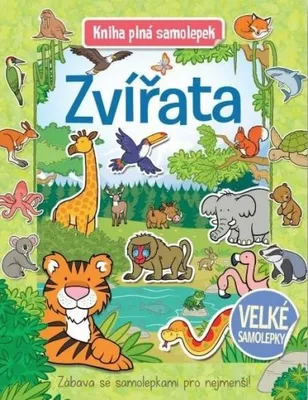 Zdjęcie produktu dla Zvířata - Kniha plná samolepek