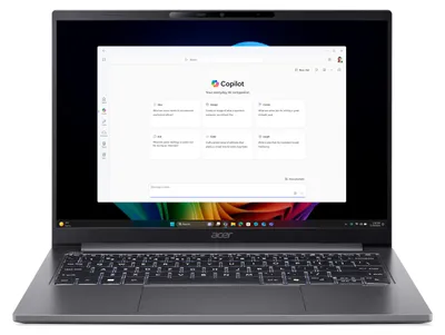 Produktbild von Acer TravelMate X4 (Steel Gray, 14" WUXGA, Intel® Core™ Ultra 5 228V, 32 GB RAM, 4 TB SSD) mit Windows 11 Pro