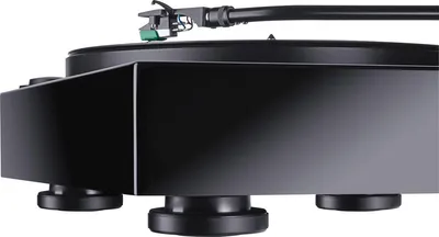 Produktbild von Magnat MTT 990, Plattenspieler mit Direktantrieb, Halbautomatisch, Schwarz, 33 1/3,45,78 RPM, 72 dB, 2,2 kg/cm