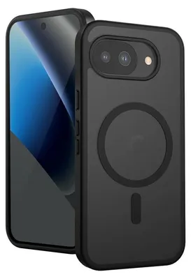 Produktbild von Crong CRGHMMGPX10ABLK, Cover, Google, Google Pixel 10a, 16 cm (6.3"), Schwarz, Durchscheinend