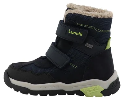 Immagine prodotto di Stivali invernali per bambini marca Lurchi, modello da trekking, colore blu, adatti per il tempo libero