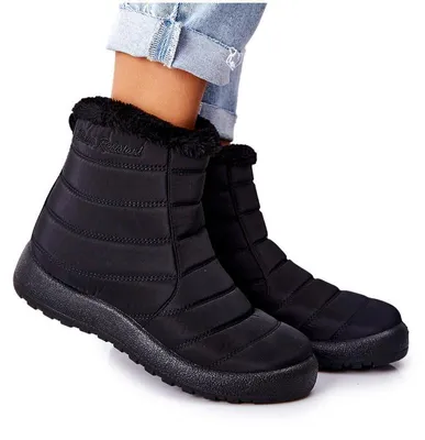 Produktbild von Women's Warm-up Schneestiefel Schwarz Meziss 36