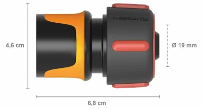 Immagine prodotto di Fiskars Comfort Rychlospojka 3/4" FISKARS 1027074