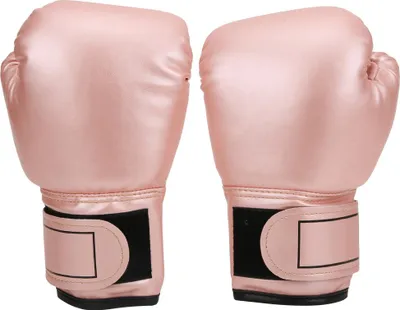 Produktbild von Atmungsaktive Kunstleder-Boxhandschuhe für Kinder, Sanda, Sparring, Sandsack-Handschuhe, Trainingsausrüstung, Pink