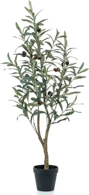 Produktbild von Szmaragdowe sztuczne drzewko oliwne w doniczce 90 cm