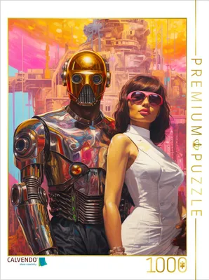 Produktbild von CALVENDO Puzzle Futuristische Technologie | 1000 Teile Lege-Größe 64x48cm Foto-Puzzle für glückliche Stunden