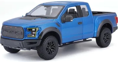 Zdjęcie produktu dla Maisto - 2017 Ford F-150 Raptor, niebieski, 1:24