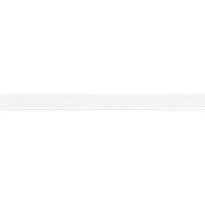 Produktbild von A.S. Creation | Only Borders 11 | 936031 | Papierbordüre | Borte | 5.00 x 0.04 m | Weiß | Wohnzimmer | Flur | Büro | Küche | Wohnräume