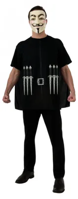 Produktbild von V wie Vendetta Kostüm für Herren, Größe:XL