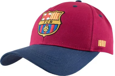 Produktbild von Barcelona FC - Baseball-Mütze BS6172 (Einheitsgröße) (Burgunderrot/Marine)
