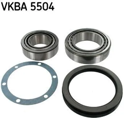 Produktbild von SKF Radlagersatz VKBA 5504 mit Wellendichtring, Außendurchmesser 120 mm, Innendurchmesser 65 mm, Breite 41,3 mm