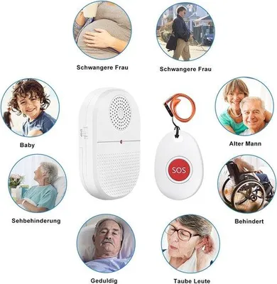 Productafbeelding van Famanu Noodknop – Een handig alarmsysteem voor senioren