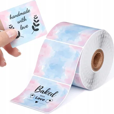 Zdjęcie produktu dla Etykiety samoprzylepne zamiennik do Phomemo M110 M200 M220 M221 50x50