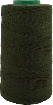 1000m Klöppelgarn Nähgarn Leinengarn khaki