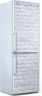 Produktbild von Magnete Dekorative - 60 cm x 180 cm - Küche Magnetmatte Kühlschrankmagnete - Weißer Backstein Ziegel