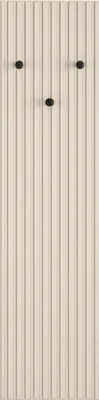 Produktbild von Selsey CALETTO - Wandgarderobe mit Lamellen- 34 cm - Beige