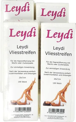 Produktbild von 400 Leydi Vliesstreifen für die Haarentfernung