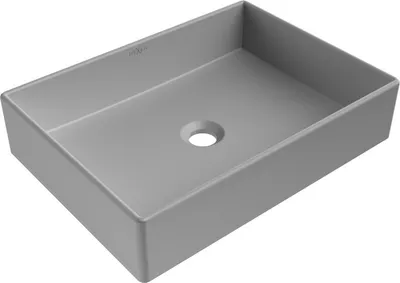 Produktbild von Mexen Goya Aufsatzwaschbecken 51 x 37 cm, Hellgrau matt - 22185061