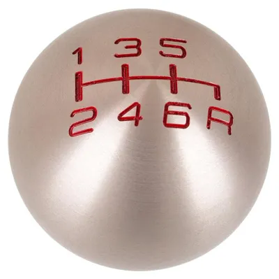 Immagine prodotto di Pomello del cambio Honda Accord, spazzolato, 6 marce
