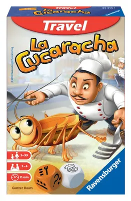 Zdjęcie produktu dla Ravensburger La Cucaracha, Gra planszowa, Rodzina, 5 lat(a), 15 min, Gra rodzinna