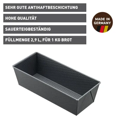 Zdjęcie produktu dla Kaiser 650043, Prostokątny, Czarny