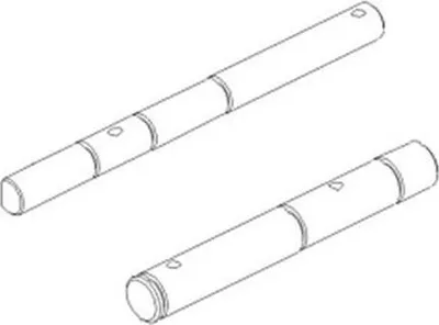 Produktbild von Krick Geriebewellen 1.Gang Set