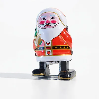 Image de Jouet en métal représentant le Père Noël.