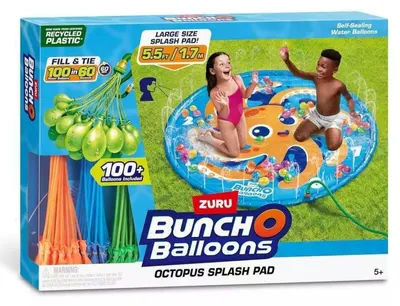 Productafbeelding van Een bos ballonnen, octopus, waterspeelplaats/speelgoed
