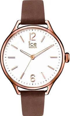Produktbild von Ice-Watch - Ice Time Brown - Braun Damenuhr mit Lederarmband - 013055 (Medium)