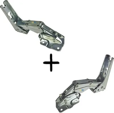 Produktbild von daniplus Türscharnier Set, Scharnier-Set oben / unten für AEG Electrolux Kühlschrank 2211202037, 2211201039