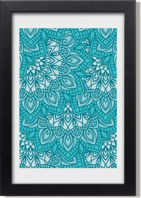 Produktbild von Bild 20x30 MDF-Rahmen, Wandkunst Verzierungen