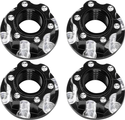 Produktbild von 4pcs M4 Schnitzsexagonalalal Nuts Aluminiumlegierung für HSP Sakura D3 D4 1/10 RC Carblack
