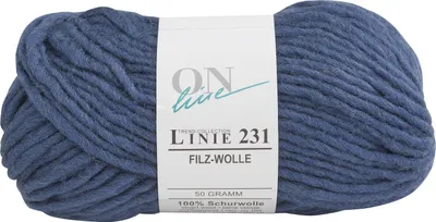 Produktbild von ONline Wolle Filzwolle, Linie 231 Farbe 0025
