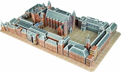Immagine prodotto di Edificio 3D della Casa d'Olanda - Binnenhof L'Aia (223)