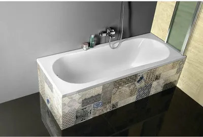 Immagine prodotto di Vasche da bagno Aqualine - Vasca da bagno Jizera, 1400x700x390 mm, bianco G1470