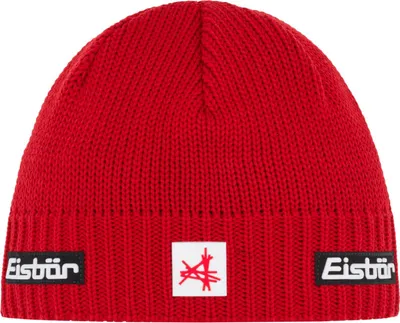 Produktbild von Eisbär Strickmütze Trop MÜ XL SA für Damen und Herren, Farbe:Rot