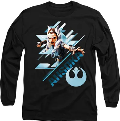 Produktbild von Ahsoka - T-Shirt für Herren/Damen Uni TV14330 (L) (Schwarz)