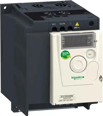 Produktbild von Schneider Electric ATV12HU22M2, IP20, -10 - 50 °C, -25 - 70 °C, 5 - 95%, 1000 - 2000 m, 200 - 240 V