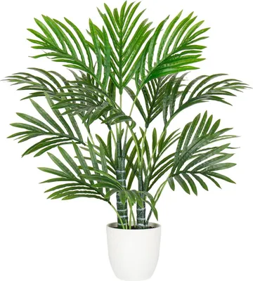 Immagine prodotto di Pianta artificiale, palma, altezza 60 cm. Pianta artificiale, palma Areca, aspetto realistico, decorazione estetica