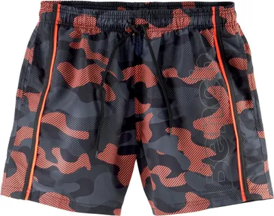 Produktbild von Bench Badeshorts Jones schwarz-orange Größe XXL